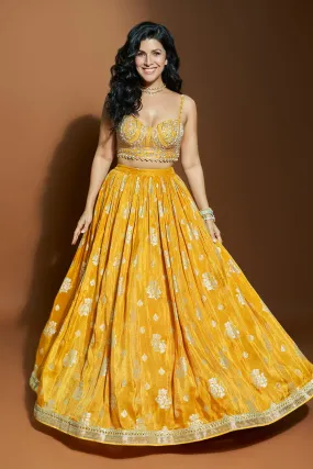 Nirmat Kaur in Zest Jamewar Skirt