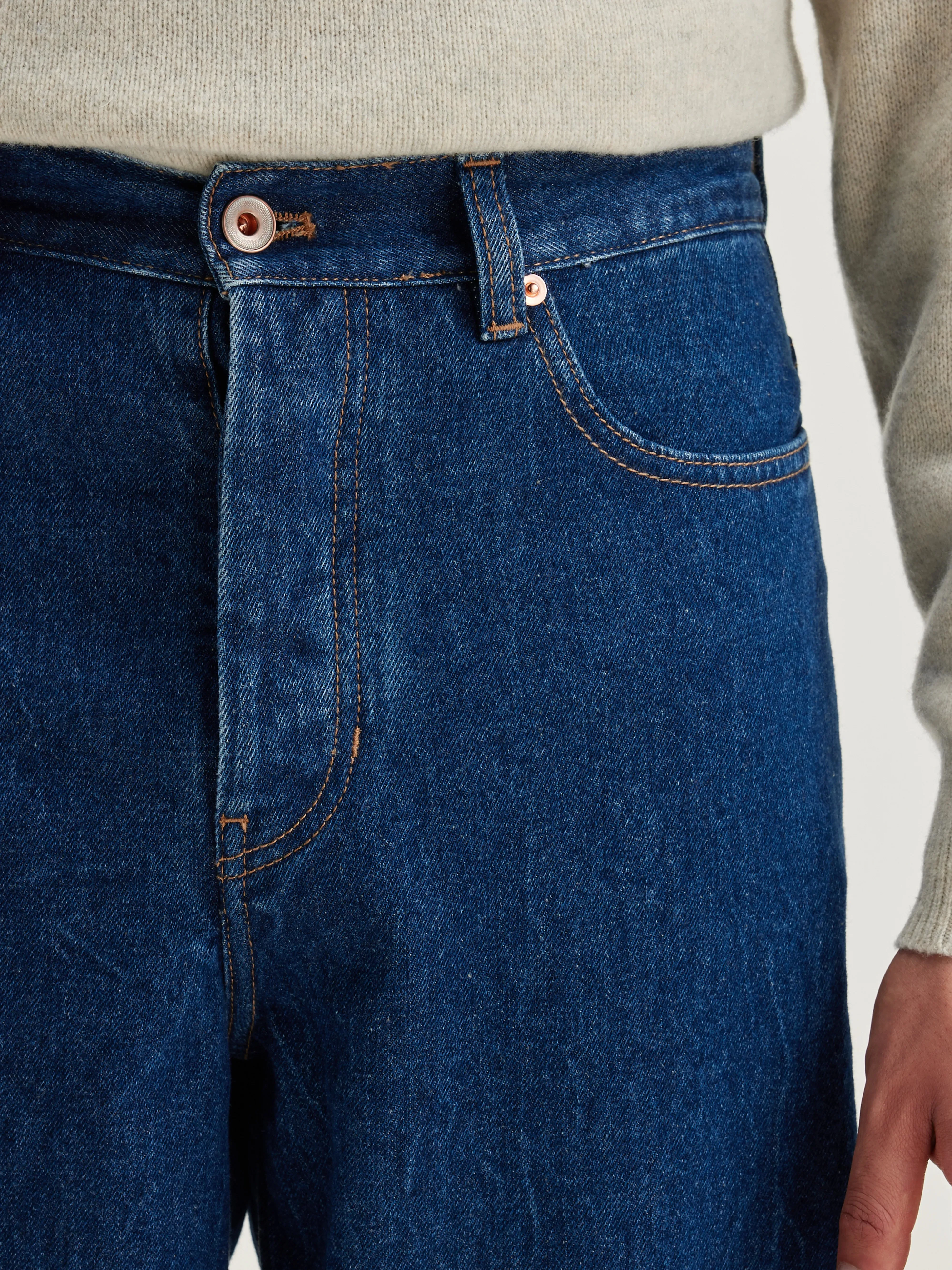 Pinter wide jeans (242 / M / VINTAGE MD BLUE)
