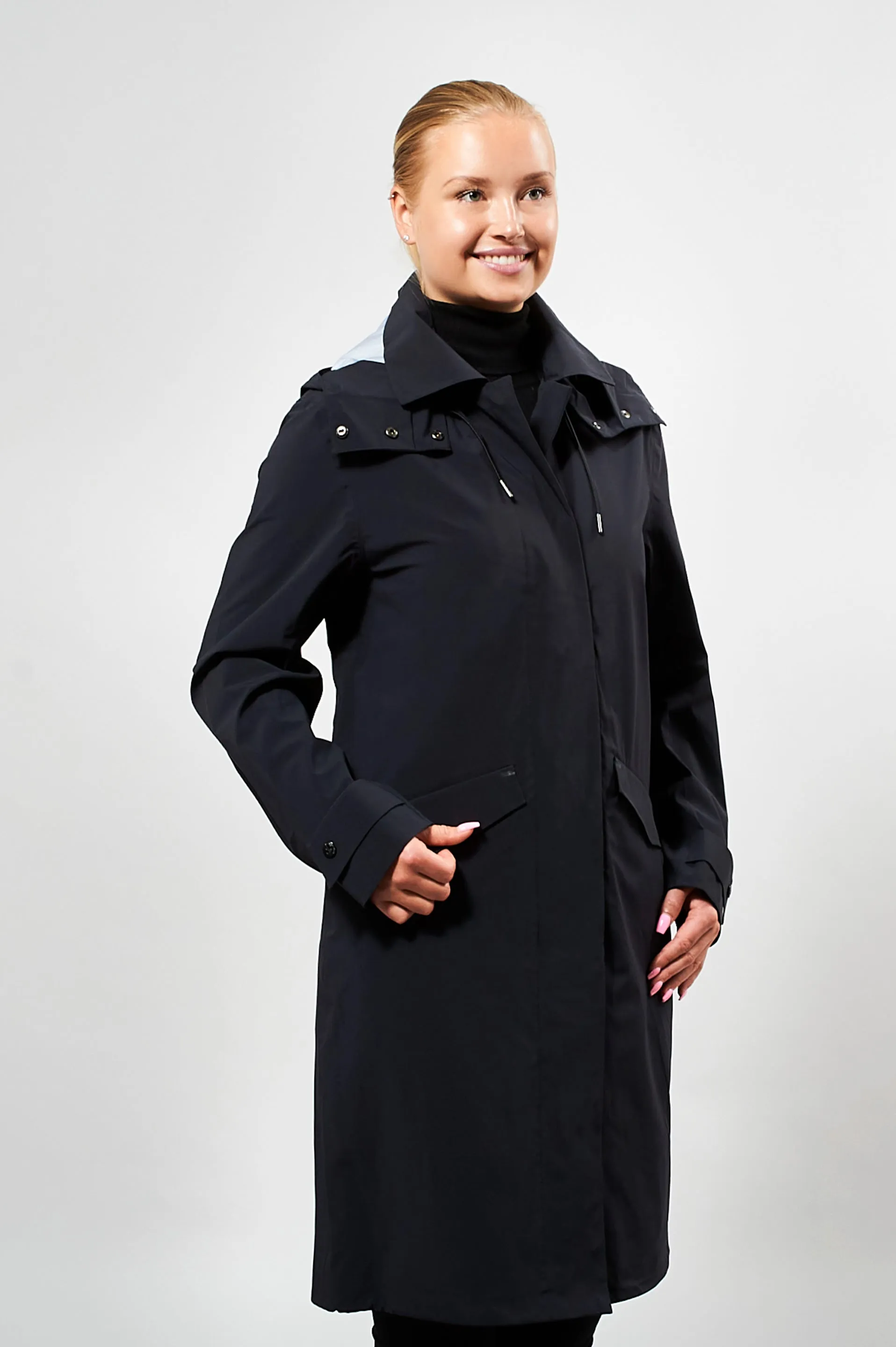 Reeva Trench Coat | Black