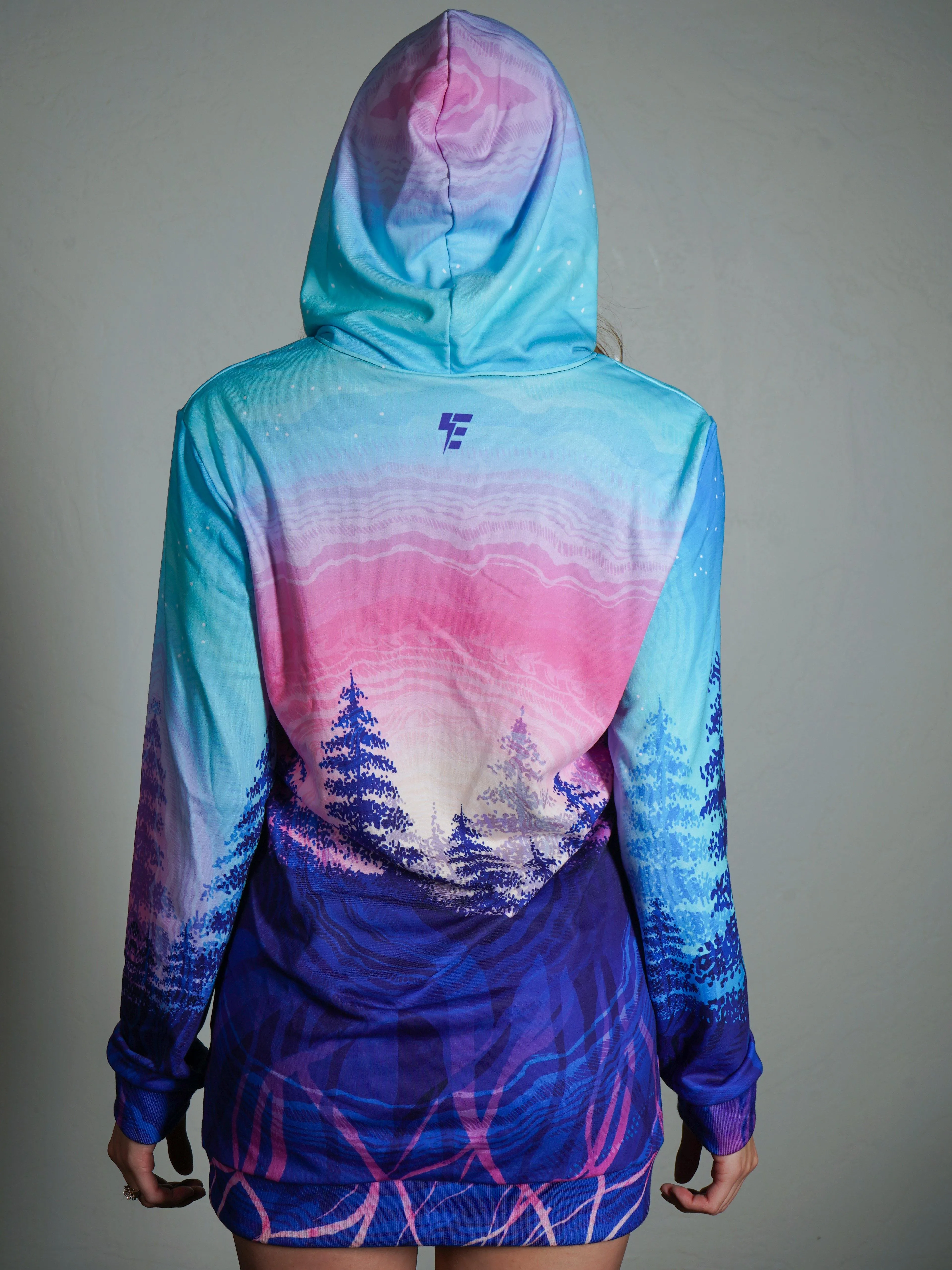 Rooted in Color Hooded Dress