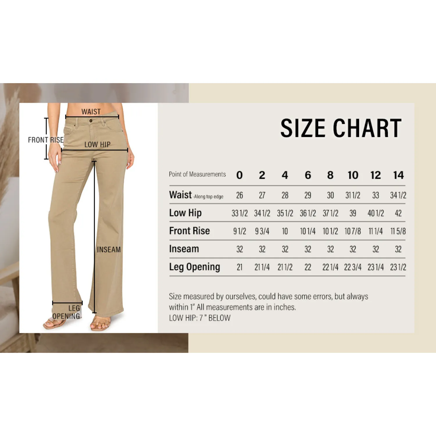 Soft Stretchy High Rise Everyday Flare Jeans - Hazel