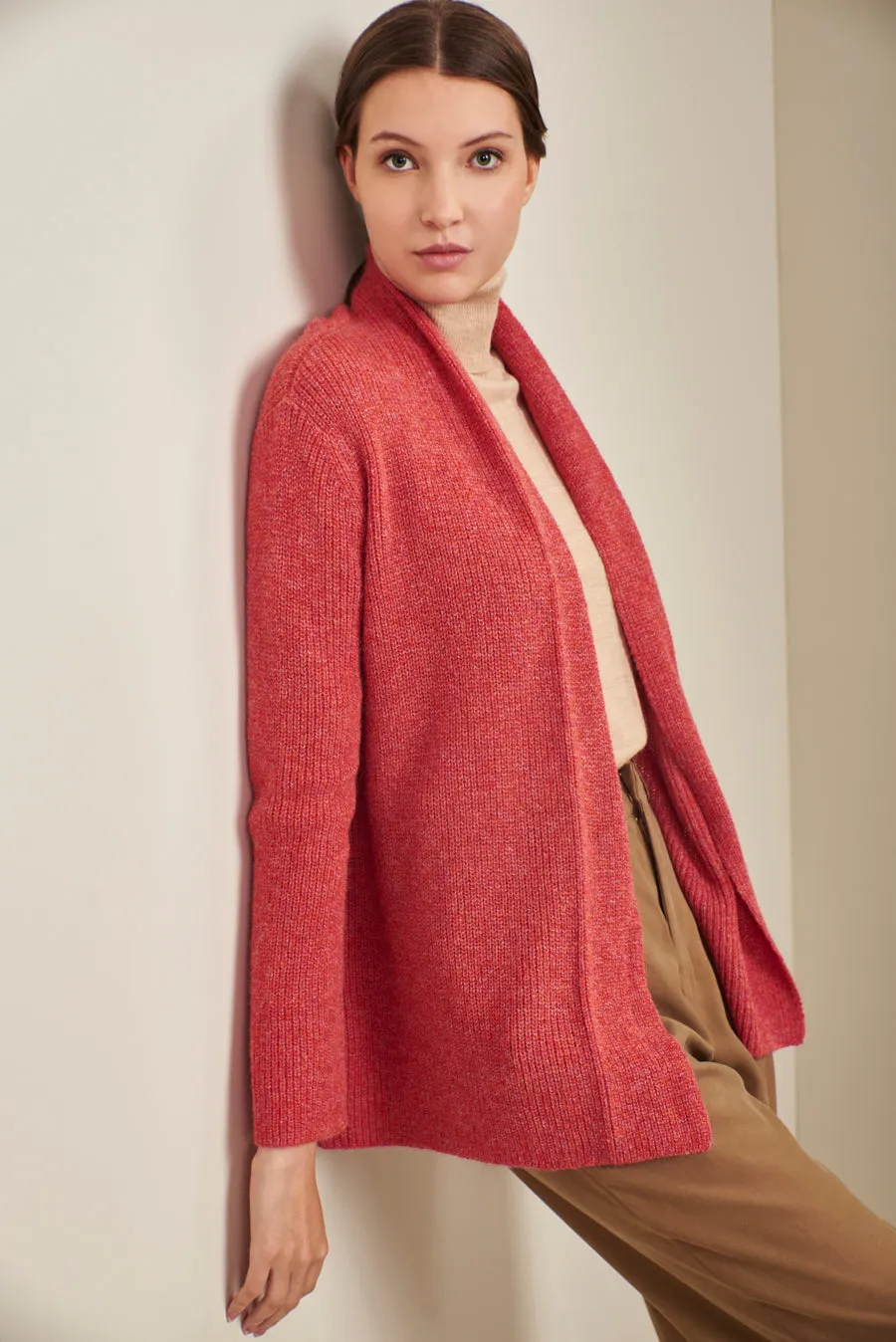 Ulfa Cardigan Baby Alpaca Color Calabaza