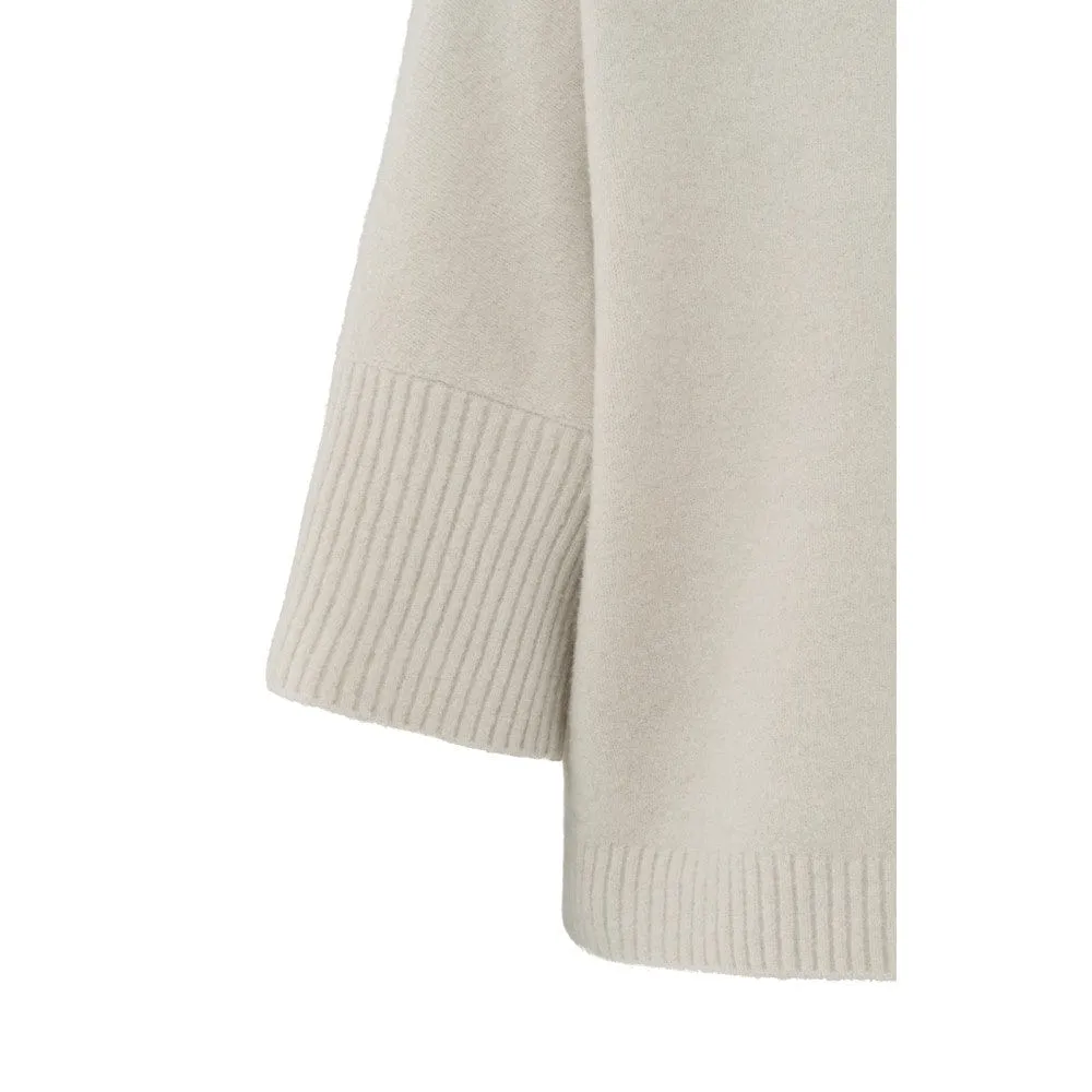 Yaya Soft Sweater High Neck & 3/4 Sleeves